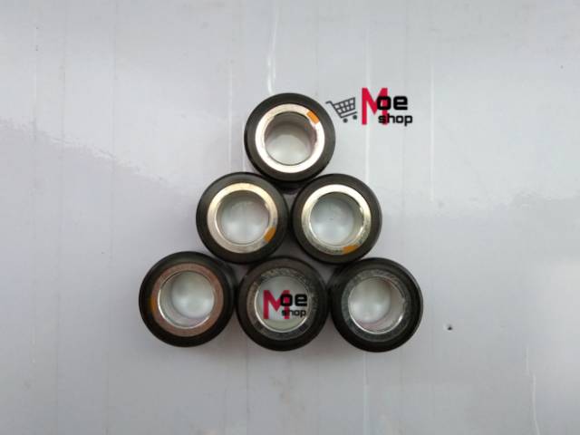 Roller Mio M3 / Xeon Asli Original Yamaha Weight Set 6pcs 2PH-WE763-00 Batu Timbangan Ori Orisinil