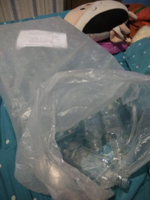 Botol Plastik 250ml (b) Cimory / Botol Jus / Botol Minum / Pet / Murah (pendek)