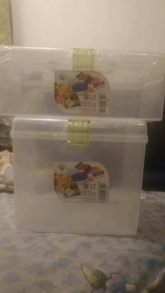 Kotak Plastik Penyimpanan Pegangan/ Box Marco 4131 Storage Greenleaf