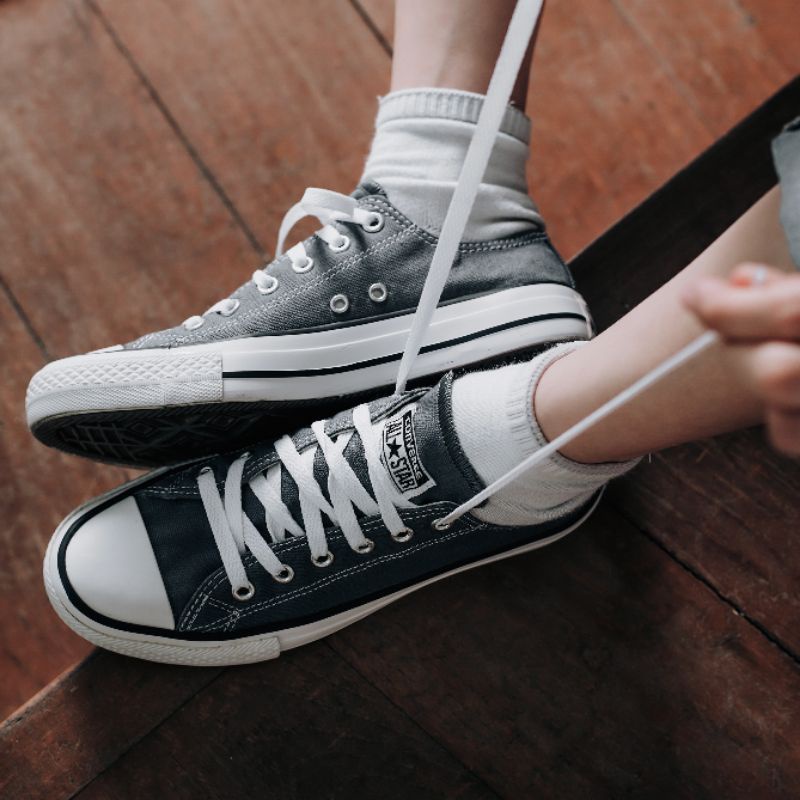 converse low basic grey