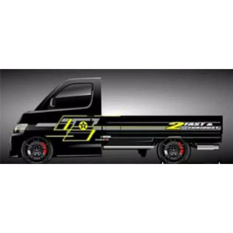 Stiker mobil pick up apv Suzuki terbaru stiker mobil pick up apv terlaris