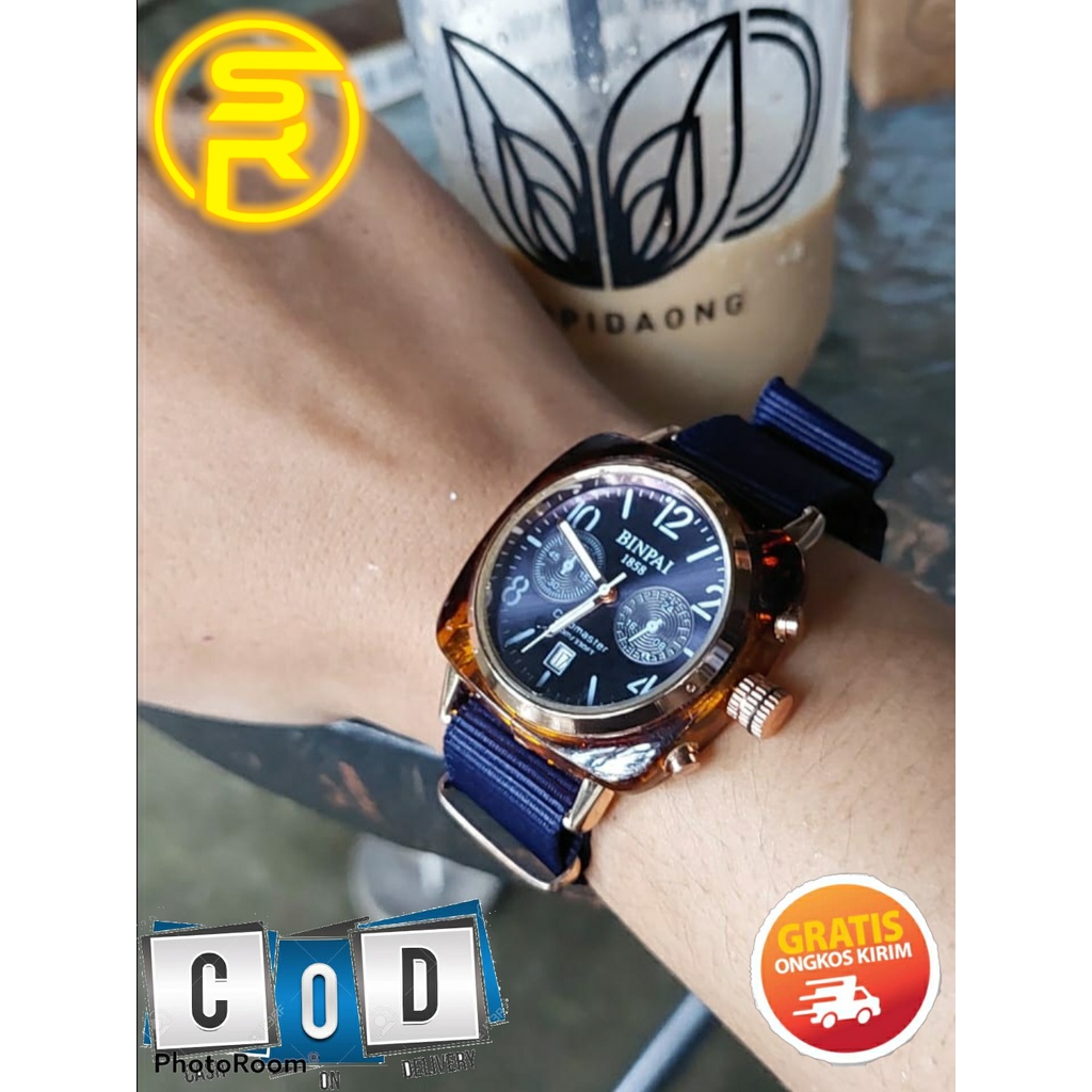 COD - JAM TANGAN KOREA PRIA &amp; WANITA MEWAH CASUAL ELEGANT KEKINIAN (TANGGAL AKTIF)