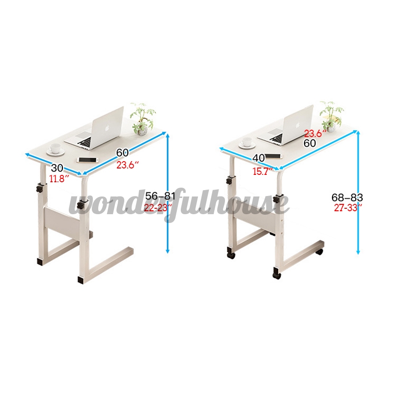 Lifting Computer Desk Bedside Mobile Sofa Notebook Bed Table Folding Laptop Shopee Indonesia