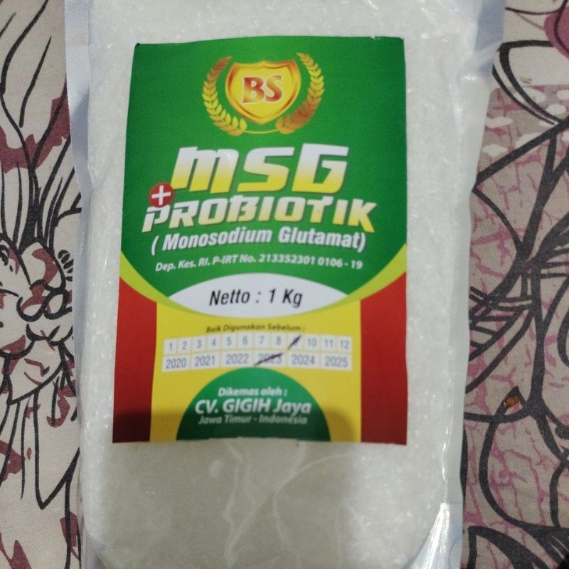 MSG ORGANIK BERPROBIOTIK (SEPT 25)