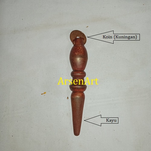 Alat Kerokan Tubuh Alat Kerok Dwi Fungsi Bahan Koin, Tanduk dan Kayu