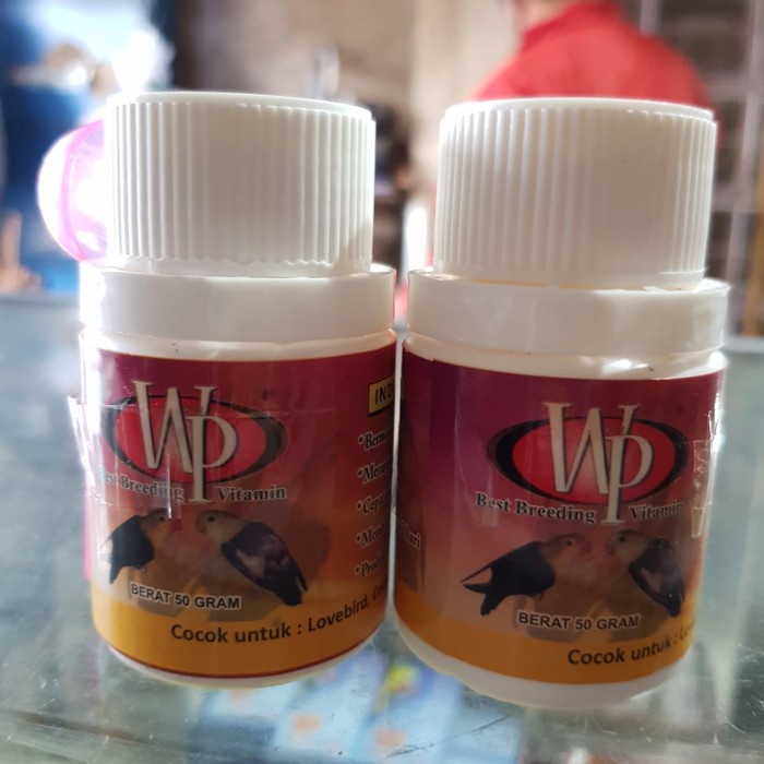 Vitamin Burung - Obat Vitamin Burung Murai Love Bird Ternak Wp