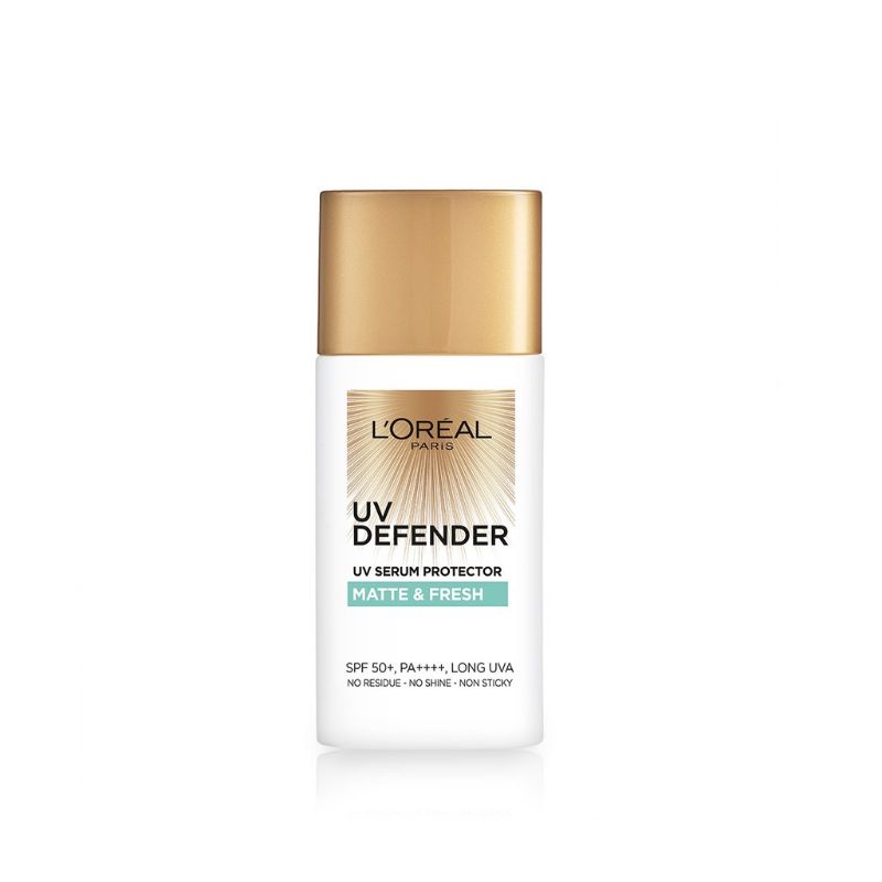 L'OREAL PARIS UV DEFENDER UV SERUM PROTECTOR SPF50+++ 50ML / Loreal Uv Defender