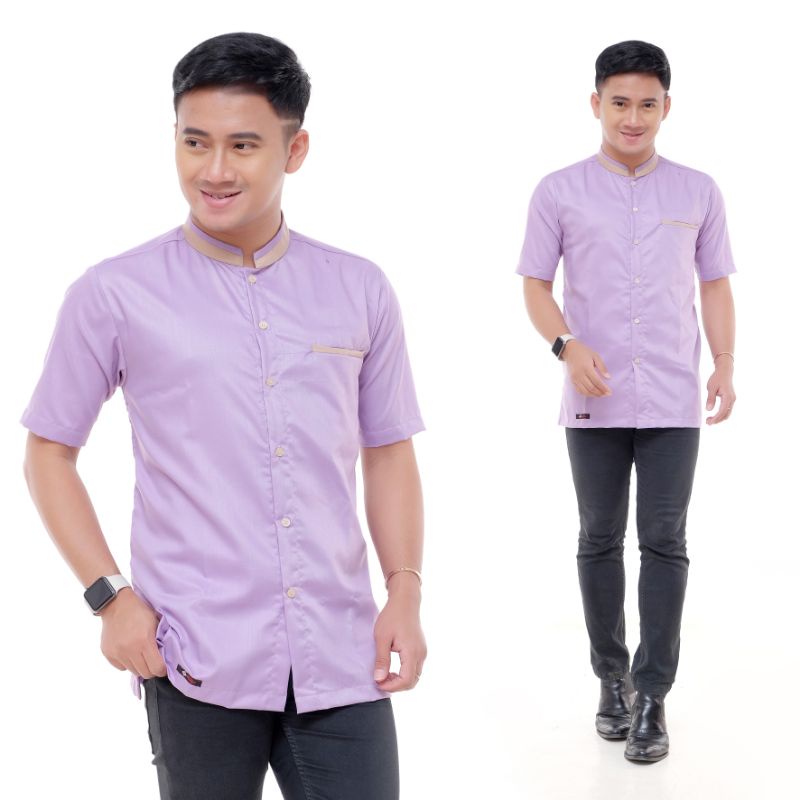 Baju Koko Lebaran warna lilac, sage green, terracota, wardah/mintkatun toyobo fodu