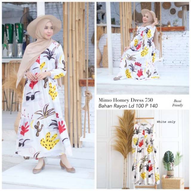 [REAL PICTURE] MIMO HOME DRESS RAYON TANAH ABANG PGMTA METRO GROSIR SUPPLIER KONVEKSI JUAL HARGA MOD