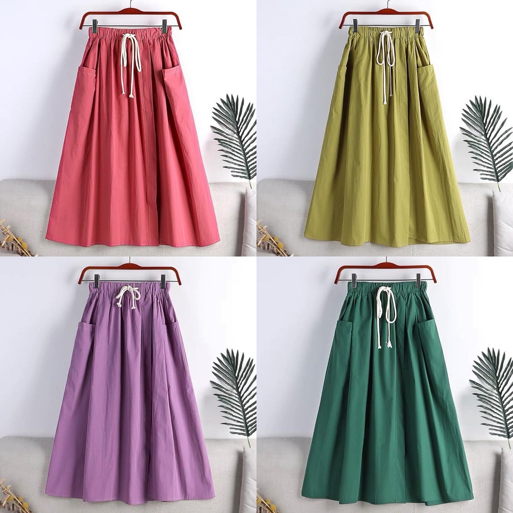 SHAGIVA SKIRT - ROK PANJANG / ROK / ROK MURAH / ROK CANTIK / ROK MUSLIM