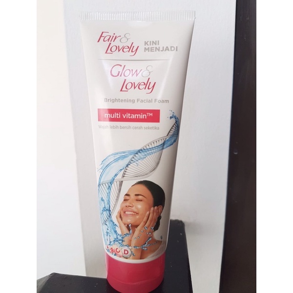 Fair&Lovely-Glow&Lovely Unilever facial wash