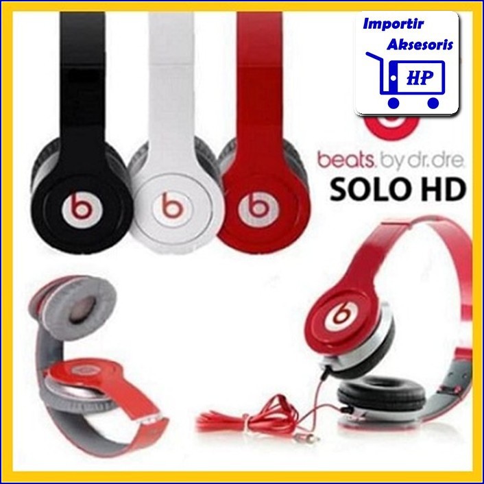 Headset Earphone Headphone Kabel JBL Solo HD + Mic HK016