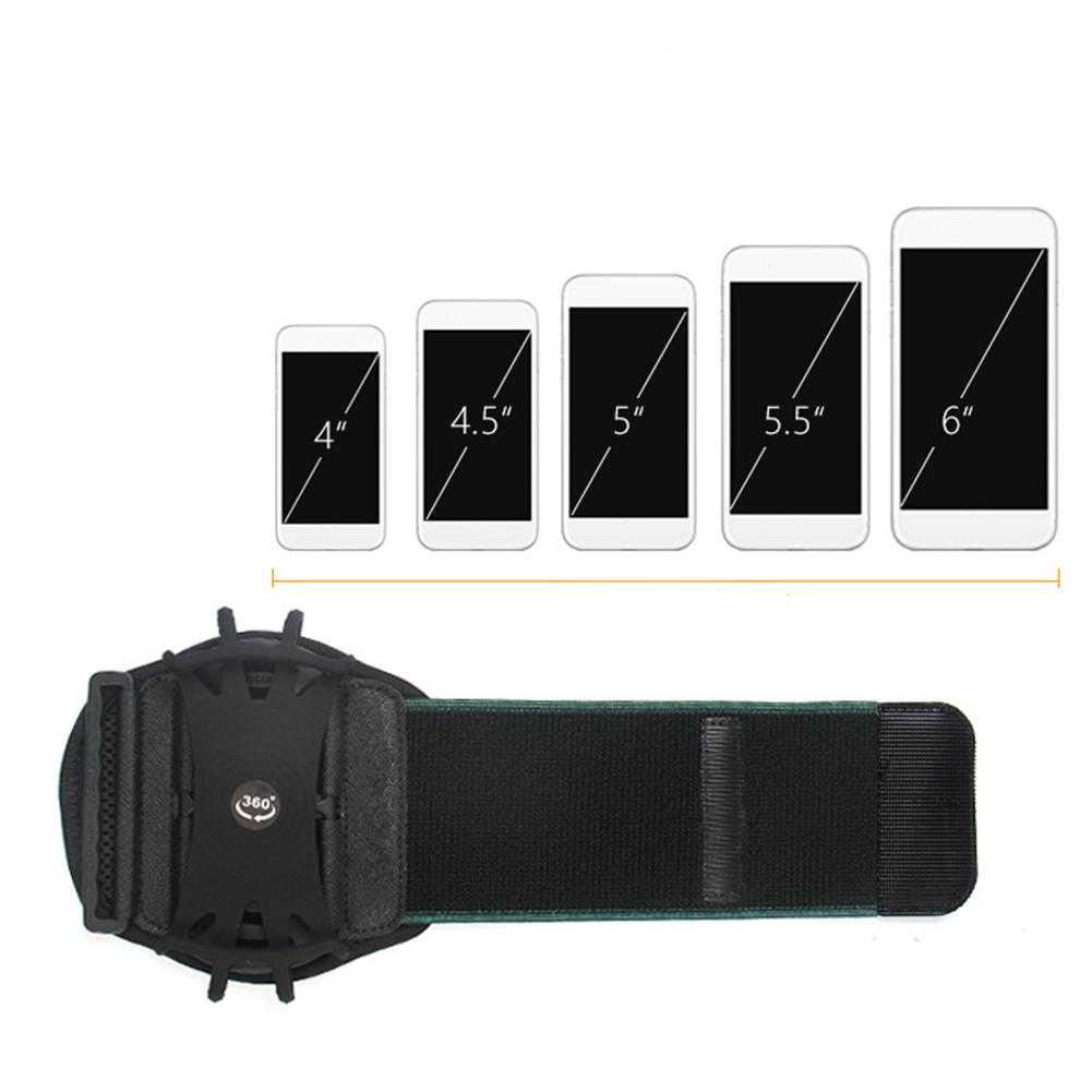 TG-IAA MUMIAN Rotatable Armband Wristband Smartphone Holder Sport HA01221