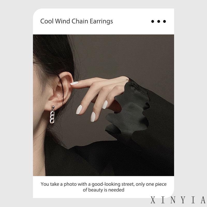 Anting Rantai Gaya Korea