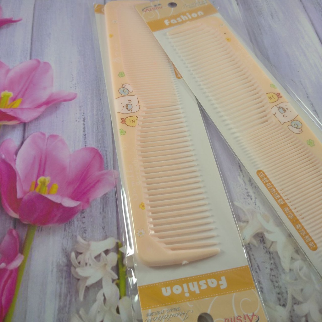 SISIR PANJANG SISIR KARAKTER - Sisir Penata Rambut Rapi Aksesoris Style Hair