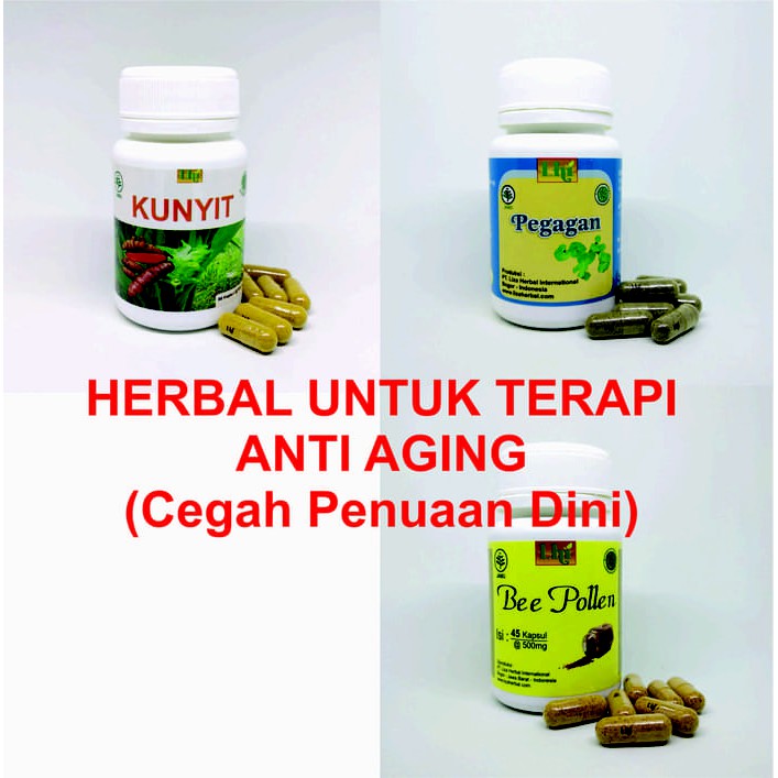 

HERBAL UNTUK TERAPI MENCEGAH PENUAN DINI