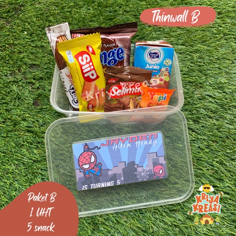 Paket Snack Souvenir Ulang Tahun