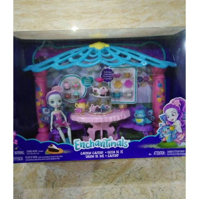 Boneka Barbie Enchantimals Garden Gazebo Doll Mattel Original SNI MISB Baru