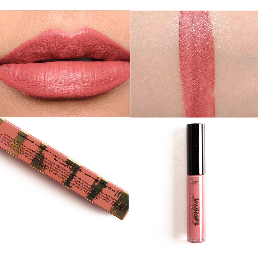 Tarte tarteist creamy matte lip paint tbt Mauve lipstick