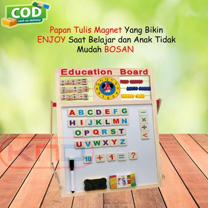 

TERMURAH Papan Tulis Anak Berdiri Magnet 2 Sisi (GRATIS Spidol & Kapur)/PULPEN GEL/PULPEN LUCU/PULPEN 1 PACK/PENSIL WARNA/PENSIL 2B/PENGHAPUS JOYKO/PENGHAPUS LUCU/RAUTAN PENSIL PUTAR/RAUTAN ELEKTRIK/SPIDOL WARNA/SPIDOL PERMANEN/SPIDOL