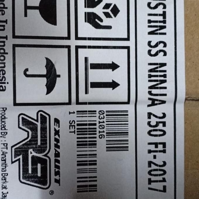 Promo Knalpot R9 Austin Carbon Ninja F1 Original Promo