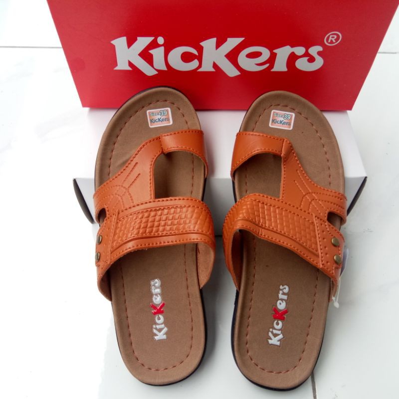 Sandal Pria Kekinian Terbaru Japit Selop Kulit