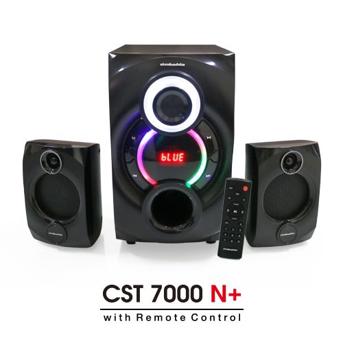 Speaker Bluetooth Simbadda CST 7000N+ Subwoofer Bass Power Mic