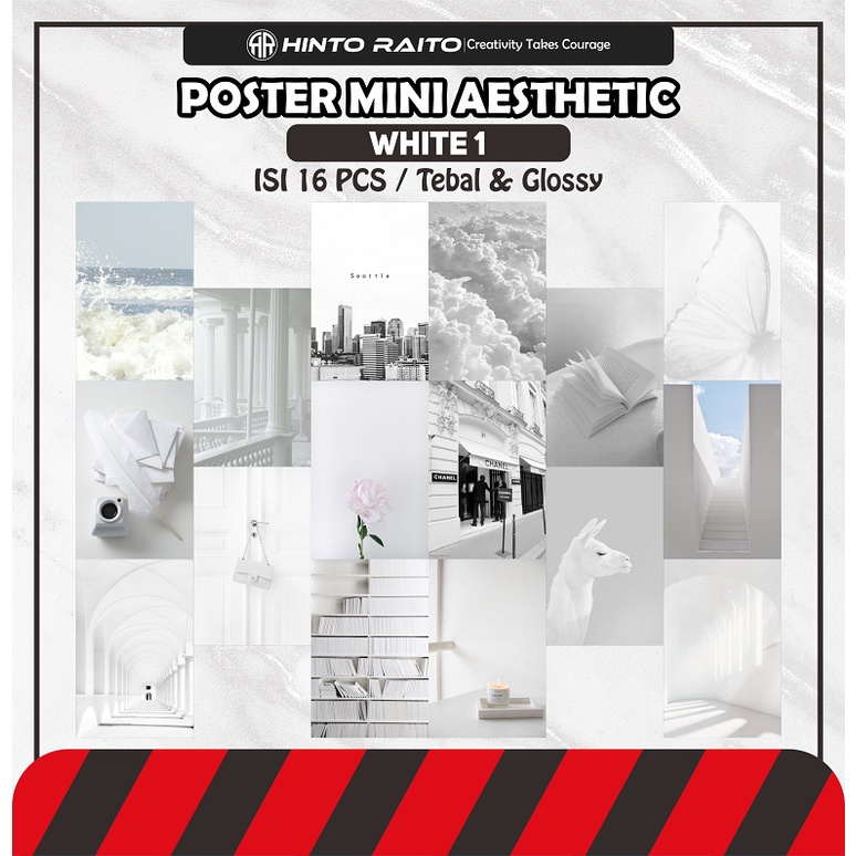 Poster Dinding Mini Aesthetic Isi 16 Pcs | Poster Aesthetic | Wallpaper Dinding | Poster Dinding