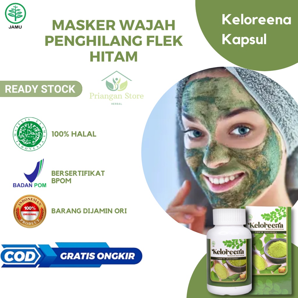 Masker Wajah Penghilang Flek Hitam, Penghilang Bekas Jerawat, Noda Hitam di Wajah, Melasma Membandel