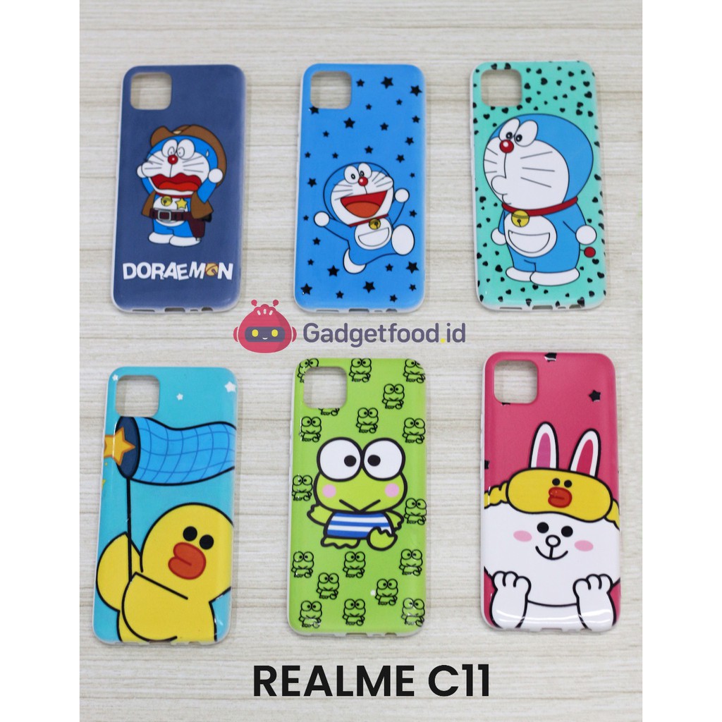 SOFTCASE REALME C11 CASING HANDPHONE TPU SILIKON CASE SMARTPHONE TERBARU COD