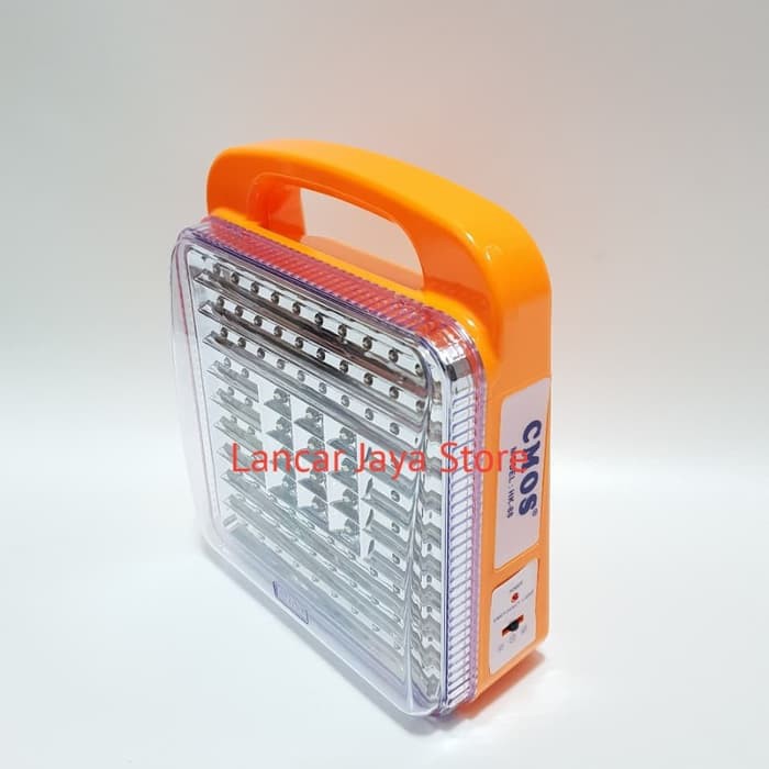 Lampu Emergency CMOS HK-88 / Lampu Rechargeable CMOS HK88 - Orange