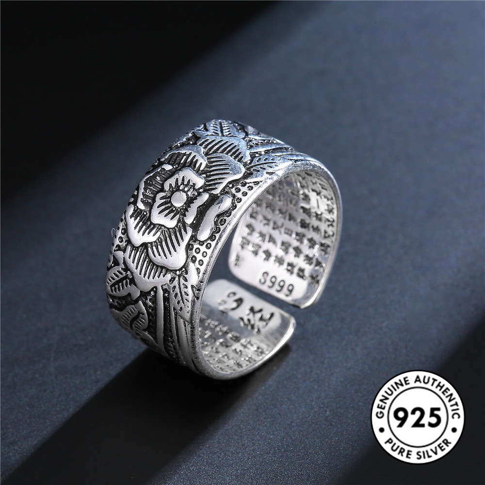 S925 Ring Silver 925 Silver  Personality Creative