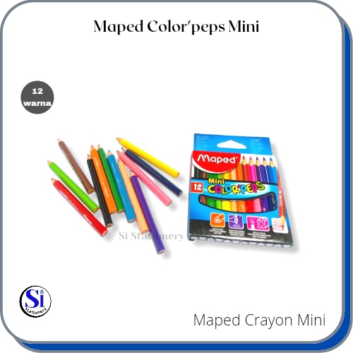 

Pensil Warna Mini Colorpeps Maped 12 Warna