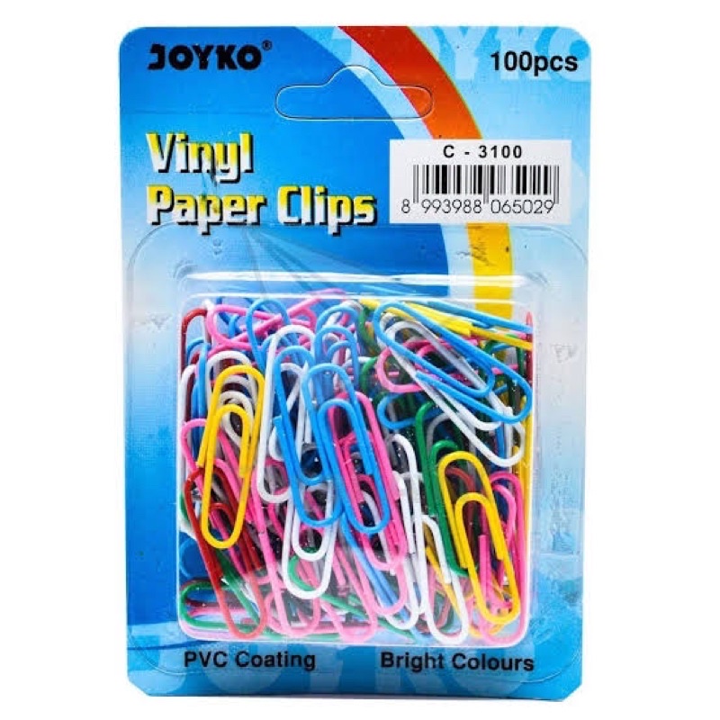 

PAPER CLIPS WARNA WARNI ISI 100