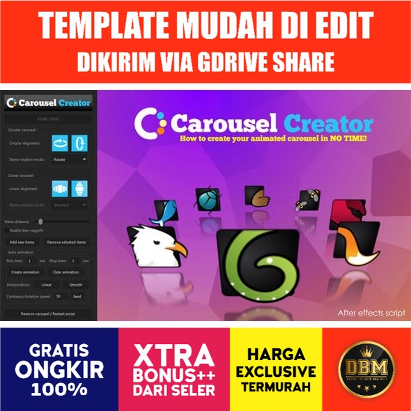 Carousel Creator - Photoshop