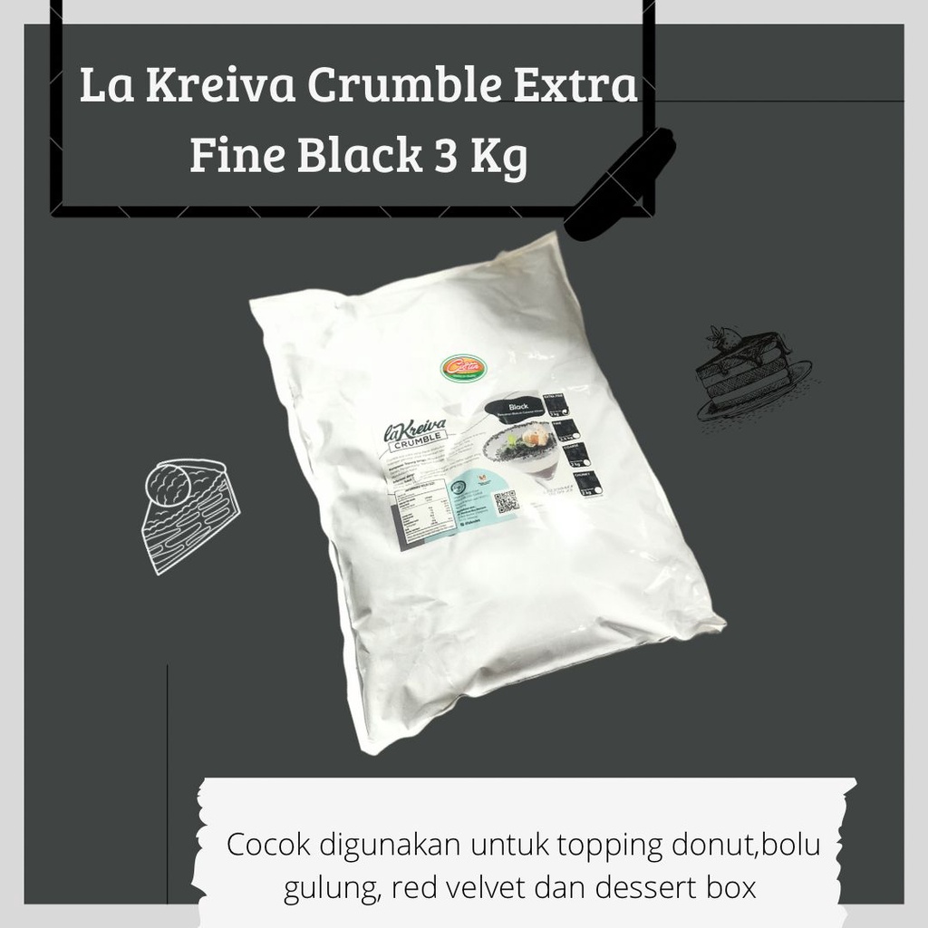 

La Kreiva Crumble Black 3kg