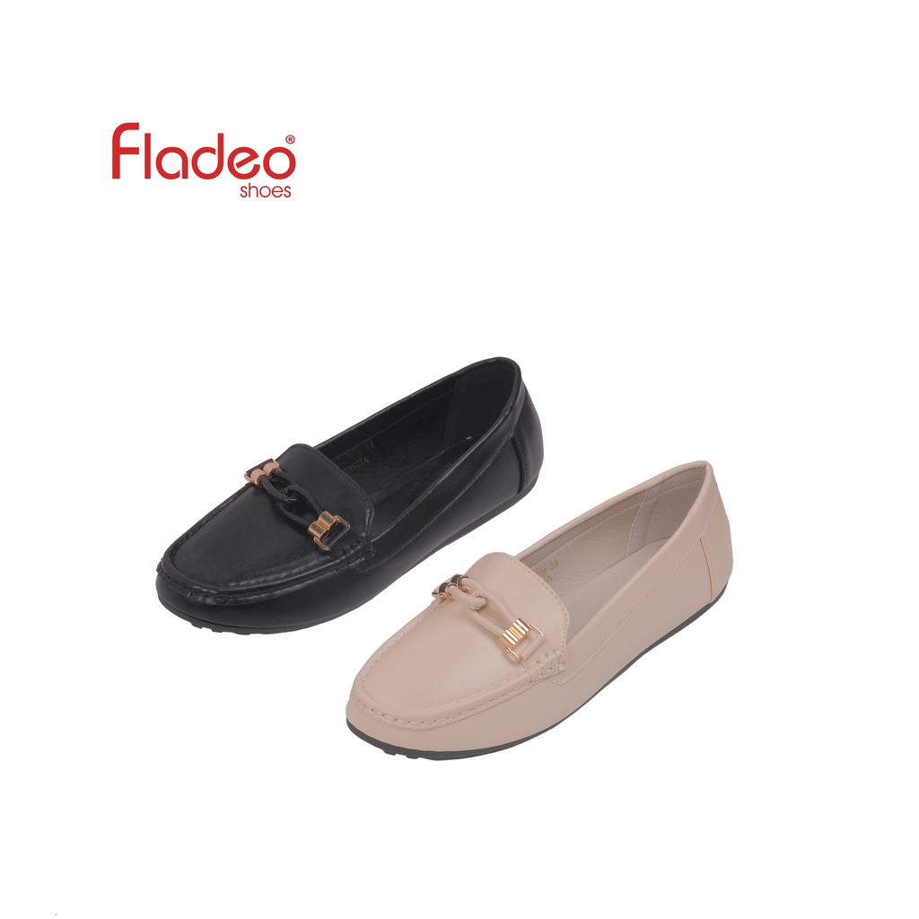 Fladeo D22/LSM275-1AH/Sepatu Flat Moccasin Wanita [ Flat Shoes ]