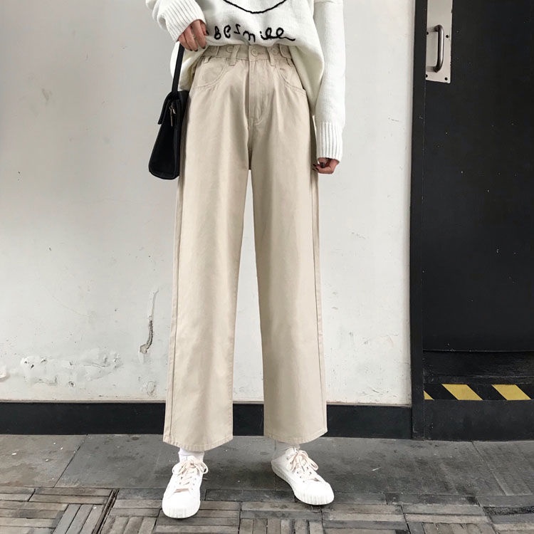 HIGHT WAIST KULOT JEANS WANITA PREMIUM/KULOT JEANS PREMIUM