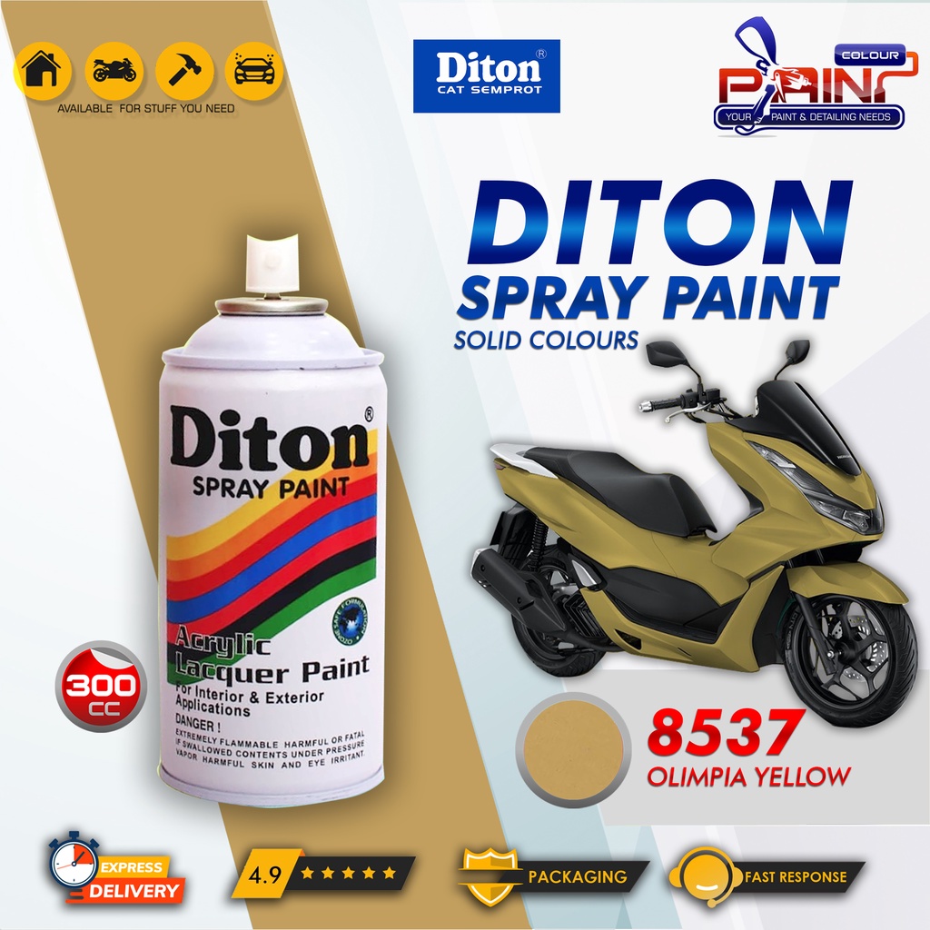 Diton 8537 Olimpia Yellow Cat Semprot/Pylox/Samurai Motor/Helm/Gundam