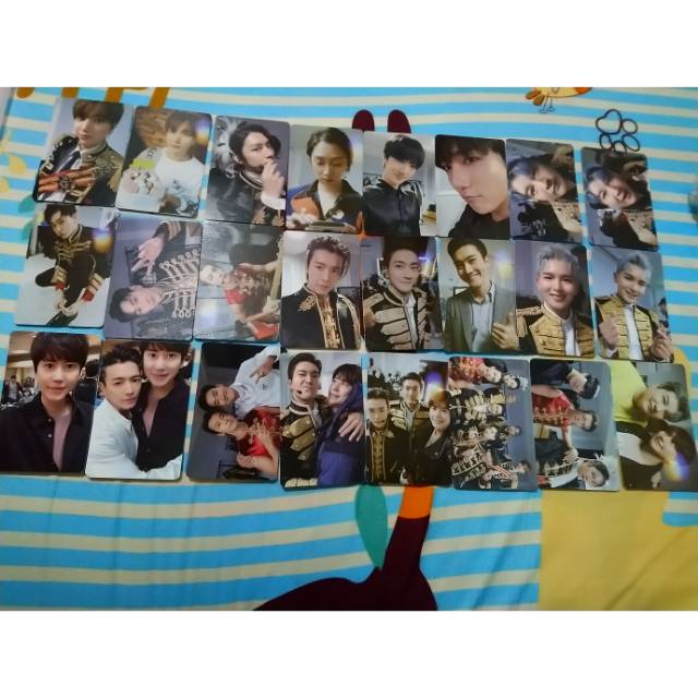 Photo card / pc dan post card super junior ace lysn