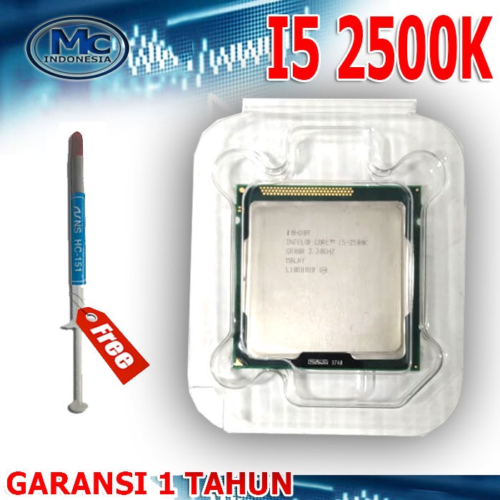 Processor Intel Core i5 2500K LGA 1155 + Pasta suntik