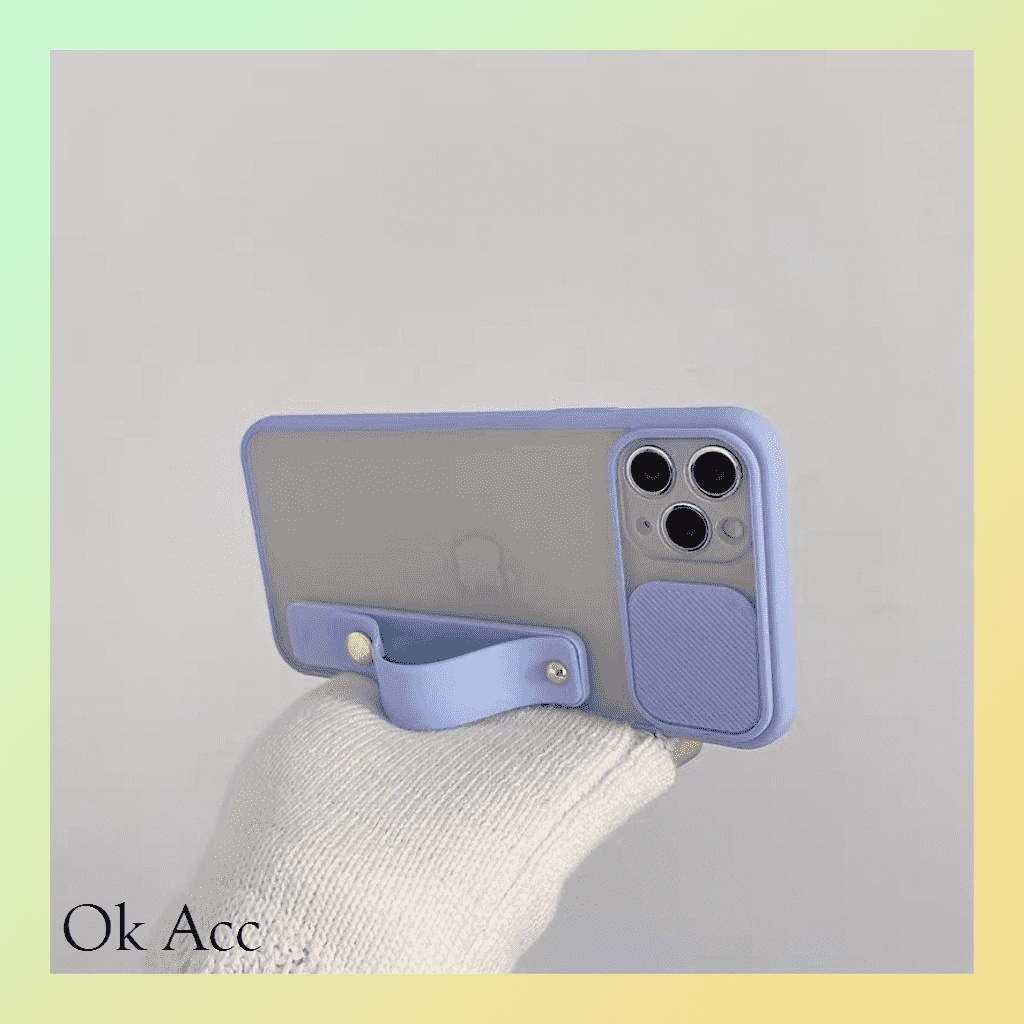 NEW Case sliding kamera finger Strap holder ALL Type Oppo Realme Narzo Xiaomi Redmi Poco Pocophone Vivo