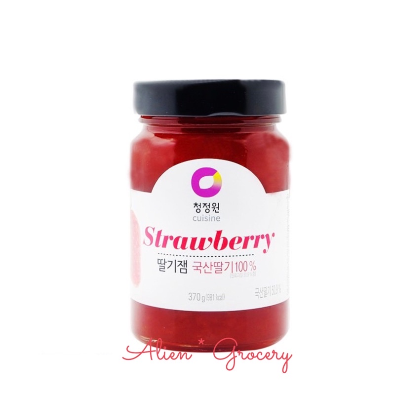 Strawberry Jam Selai Chung Jung One Won Korea 370gr