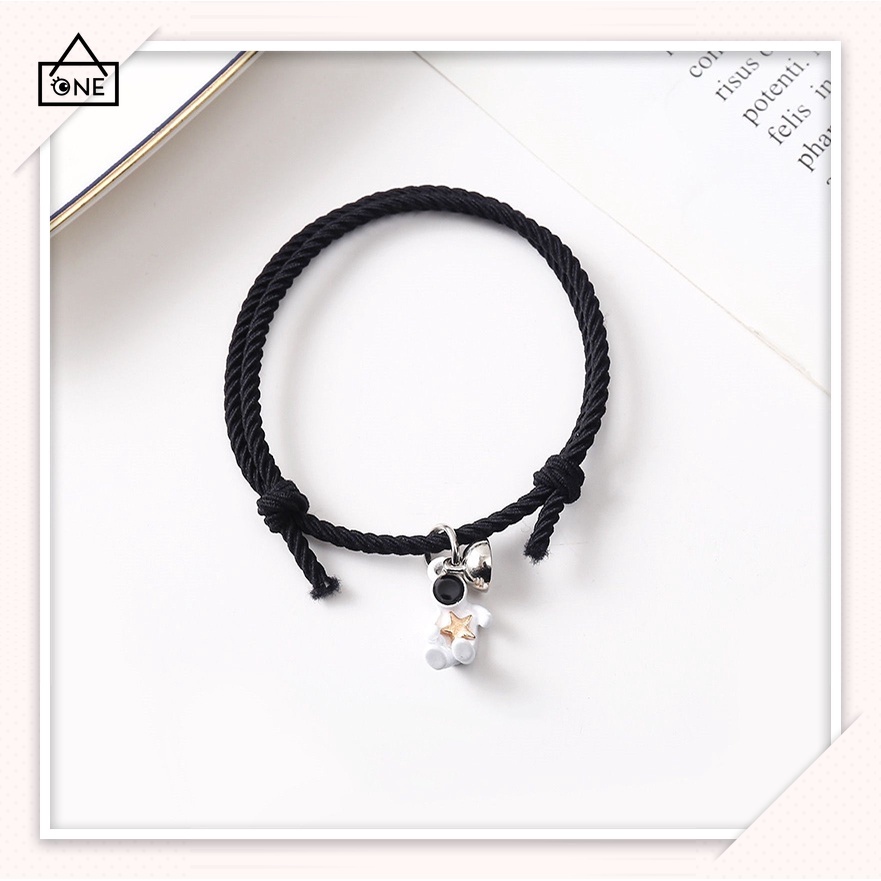 2 Pcs Gelang Couple Magnet COD Gelang Tali  Attract Persahabatan Tangan Wanita Bracelets A one