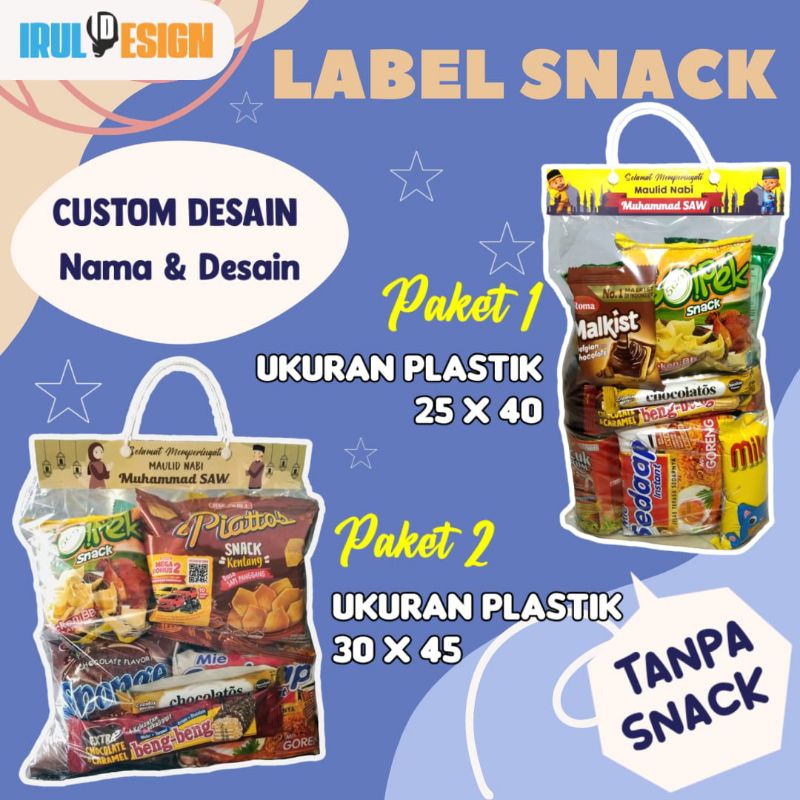 

Tas Label Snack Ultah // Maulid // Tas Parcel Lebara