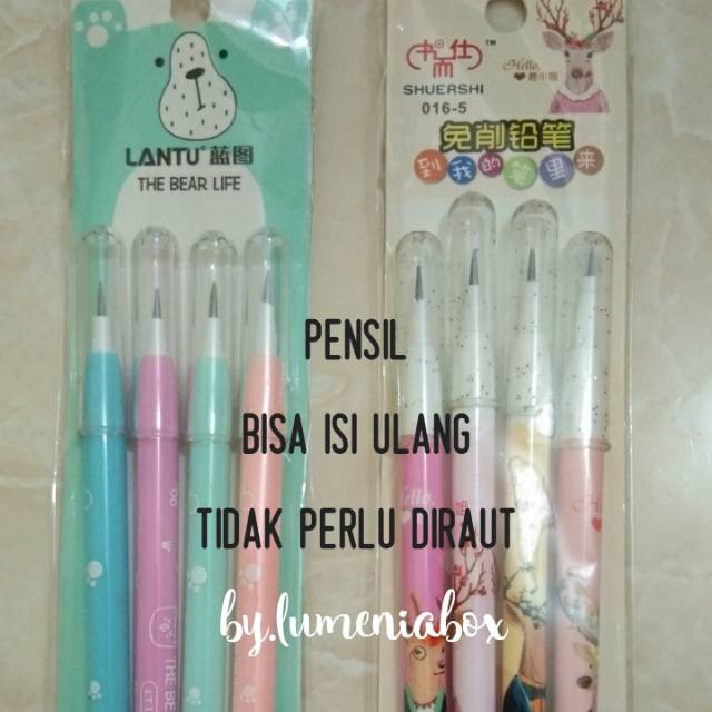 

Pensil set isi 4
