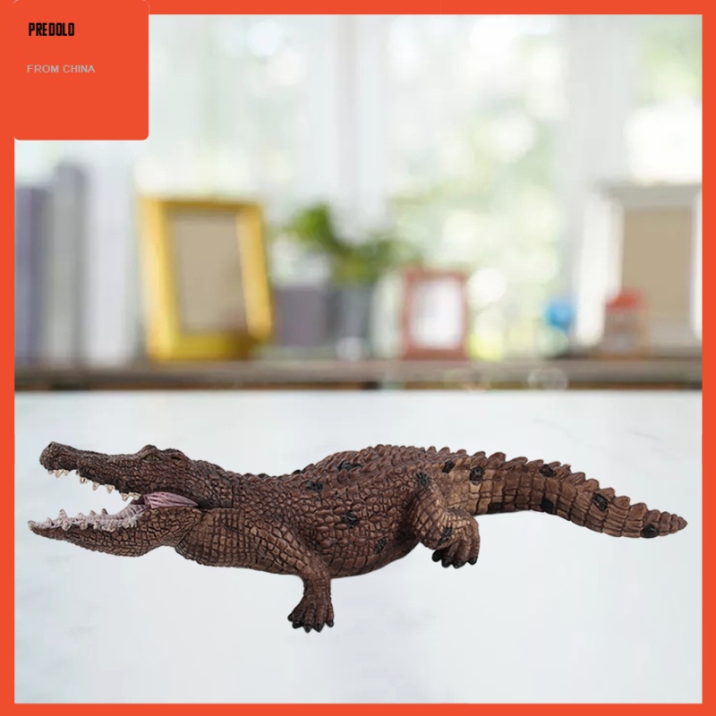 [In Stock] Wild Animal Crocodile Figurine Toy PVC Realistic Model Collection Gifts