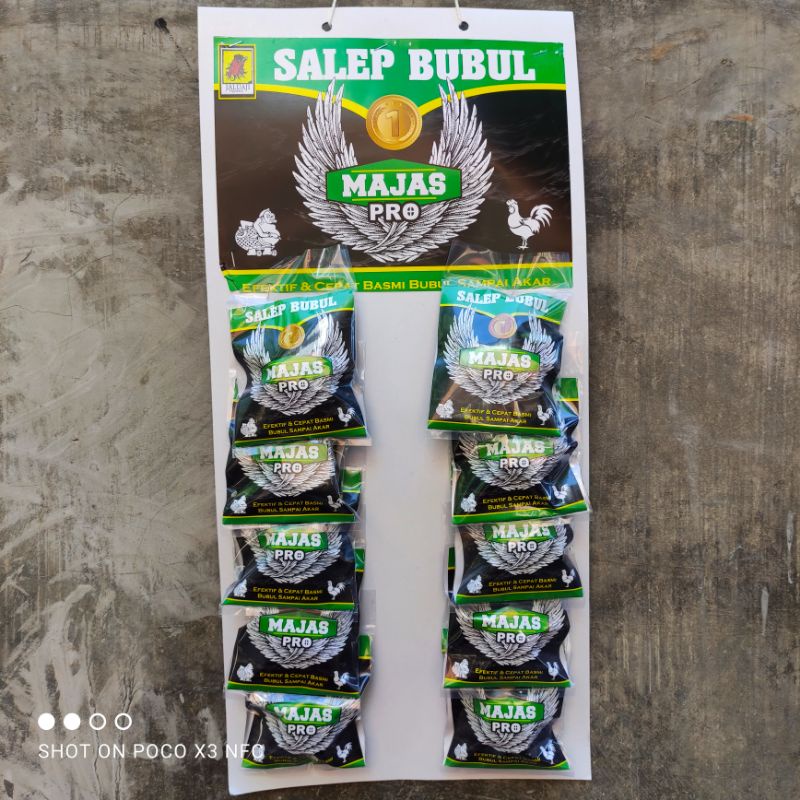 JALU AJI MAJAS PRO - obat bubul ayam / mata ikan