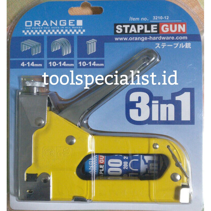 

Staples Tembak / Gun Staple Orange 4-14mm 3in 1