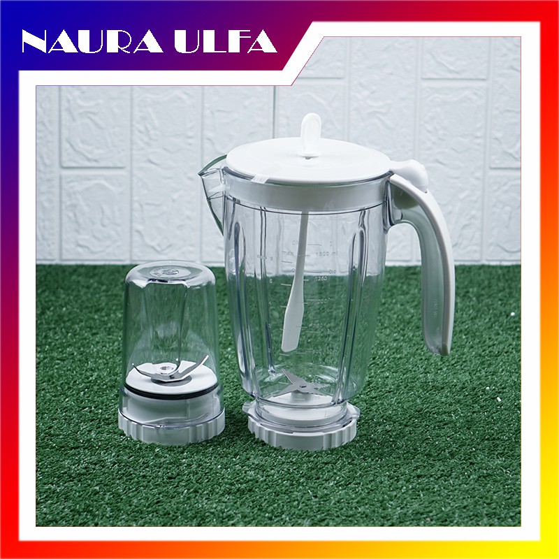 [BAYAR DITEMPAT] SET GELAS JUS DAN GELAS BUMBU BLENDER PHILIPS HR 2115 2116 2071 2061